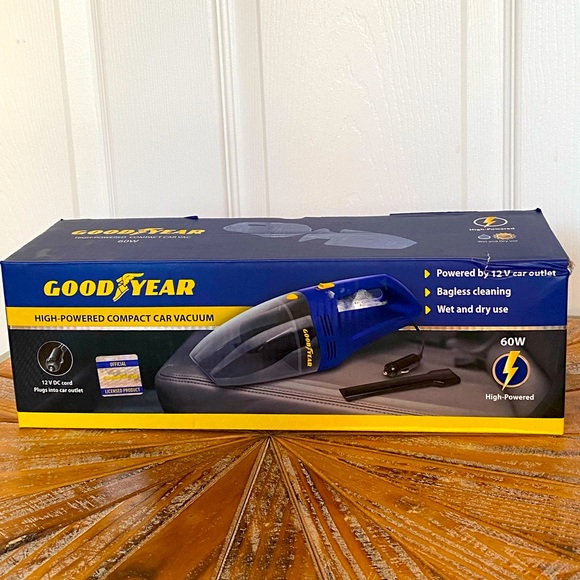 NWT Goodyear Small Car Vacuum - Picture 1 of 1